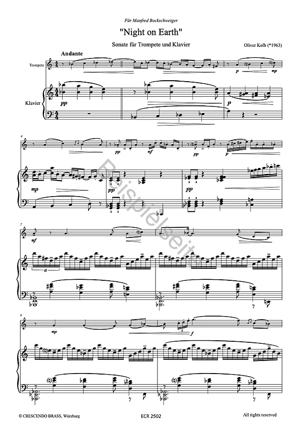 Night on Earth (Sonate)