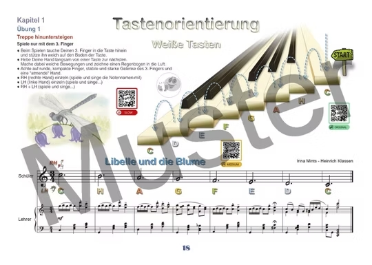 Hello, Piano! Band 1 Teil 1 (+QR-Codes)