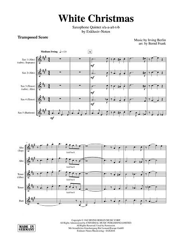 I'm Dreaming Of A White Christmas