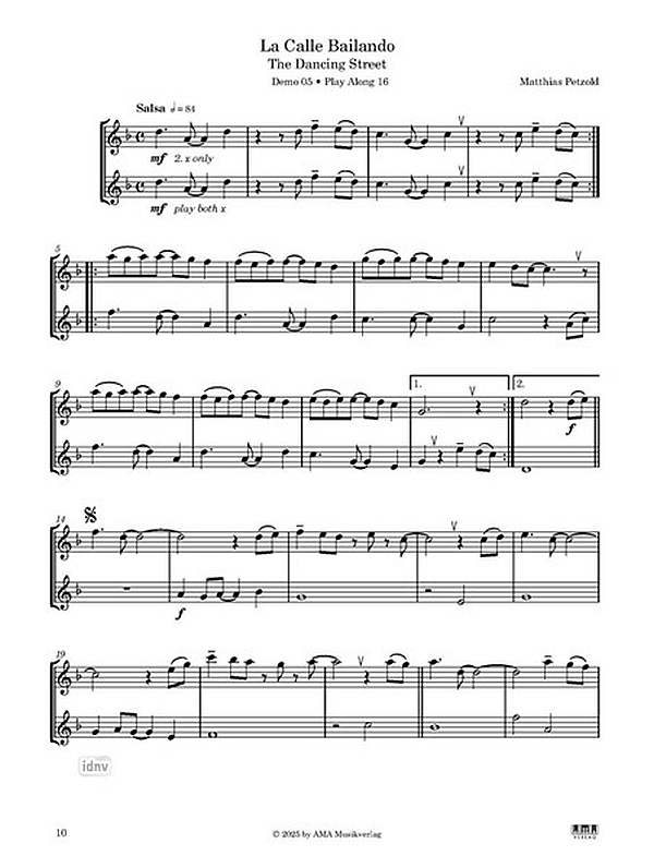 11 Duets for Beginners for Flute (+CD)