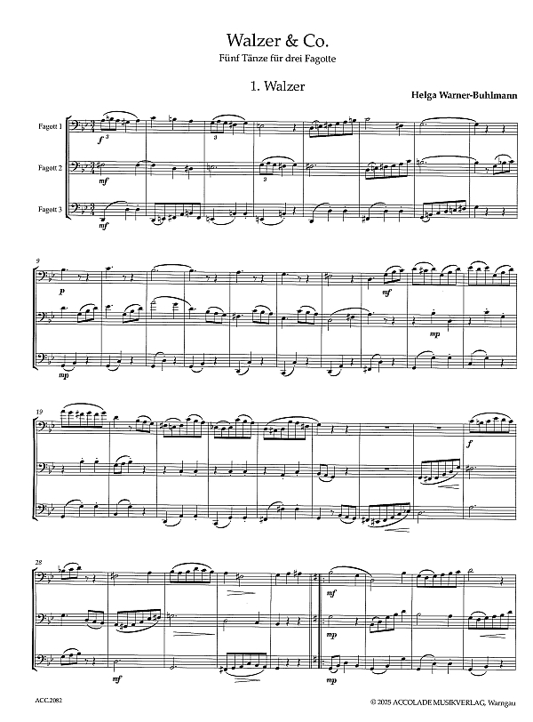 Walzer & Co. - 5 Tänze