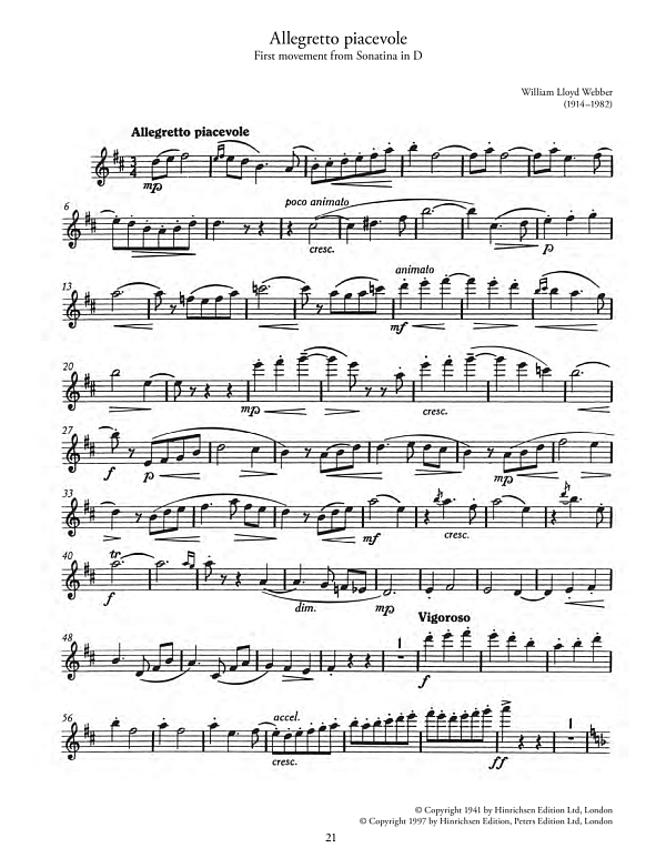 Advanced Flute Repertoire