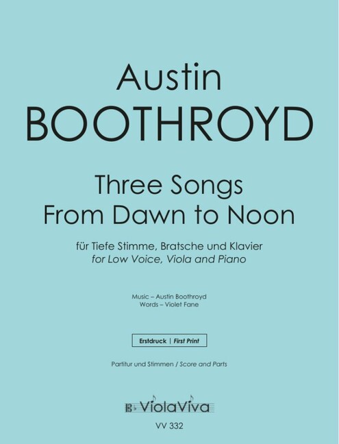 Three Songs from Dawn to Noon