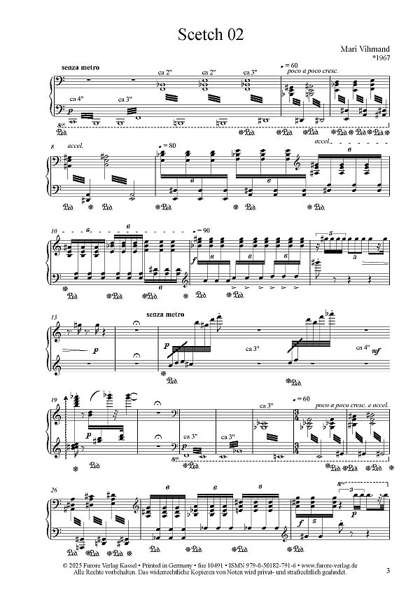 Scetch 02  (2002) und Water Tree (2014)