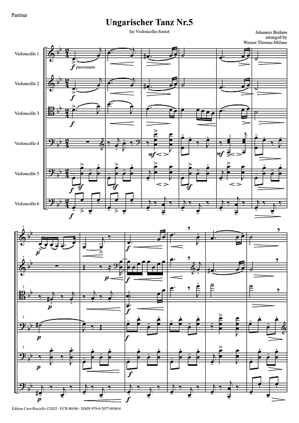 Ungarischer Tanz Nr.5 (Brahms) und Adagio - Violinkonzert 2. Sstz (Schumann)