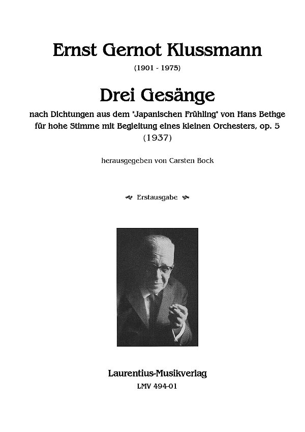 Drei Gesänge op.5 (1957)