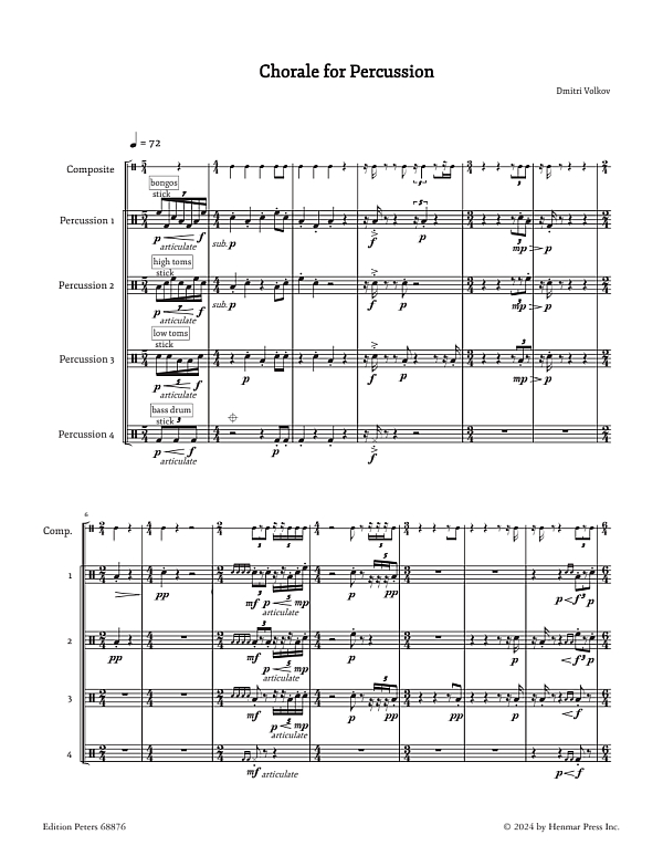 Chorale for Percussion