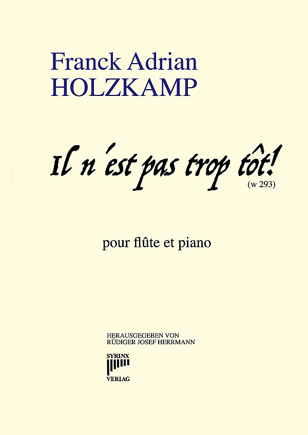 Il n'est pas trop tot