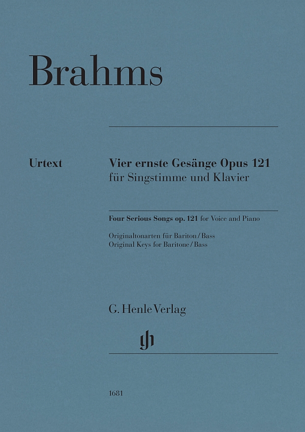 Vier ernste Gesänge op.121