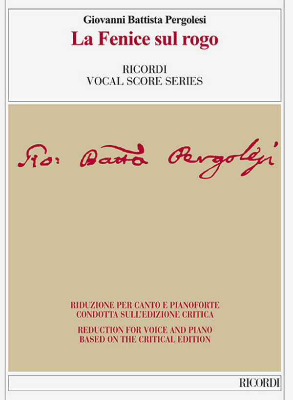 La Fenice sul rogo