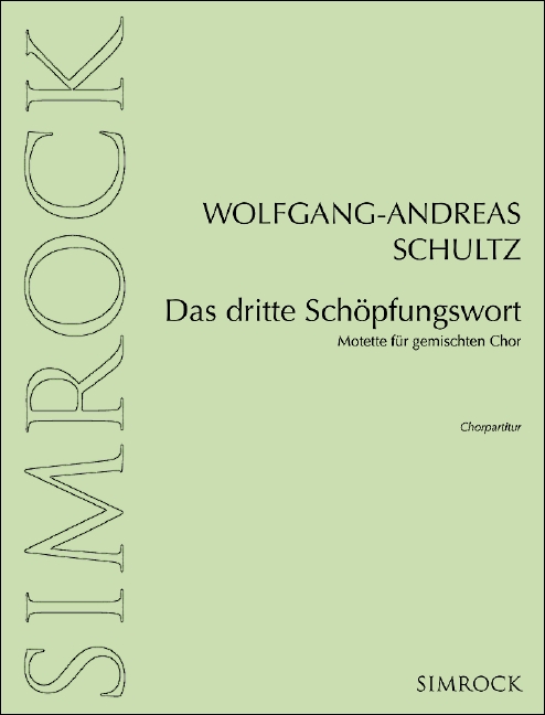 Das dritte Schöpfungswort