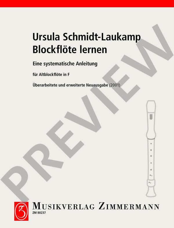 Blockflöte lernen - Eine systematische Anleitung