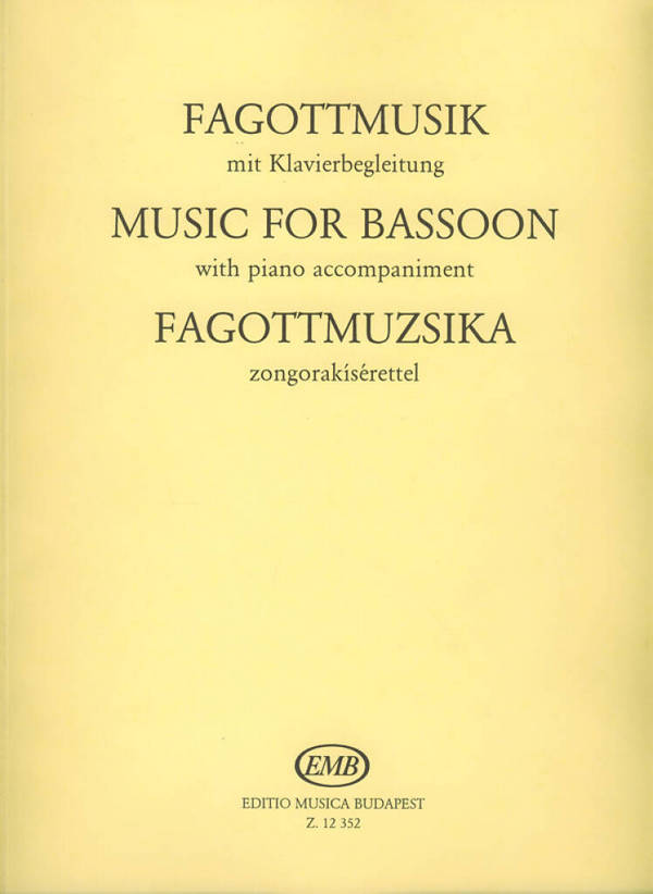 Fagottmusik für Fagott und Klavier