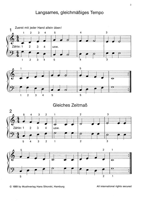 Üben mit Vergnügen Band A