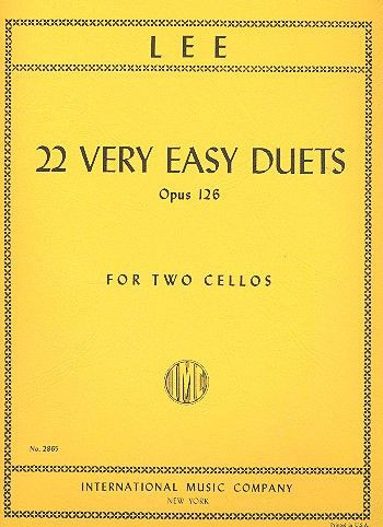 22 very easy Duets op.126
