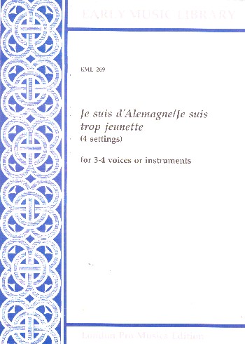 Je suis d' Alemagne, Je suis trop jeunette