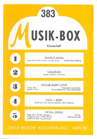 Musik-Box 383 Album für