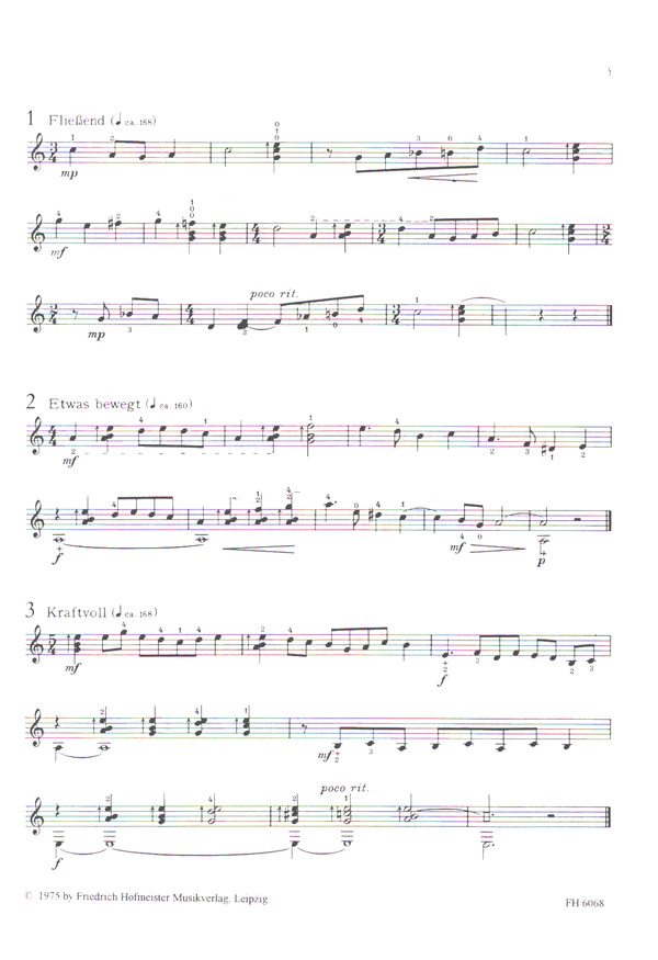 35 Rasgueado-Studien fuer gitarre