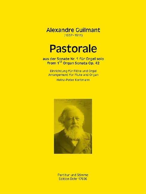 Pastorale aus Sonate op.42,1 für Orgel