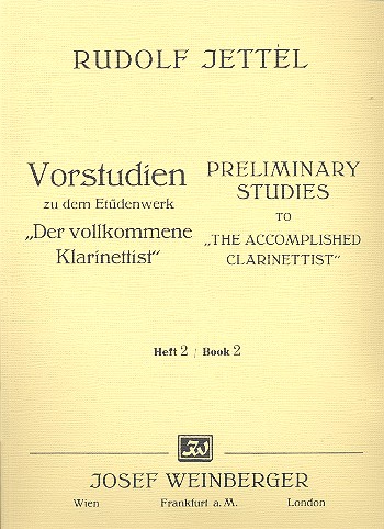Vorstudien zu dem Etüdenwerk "Der Vollkommene Klarinettist" Band 2