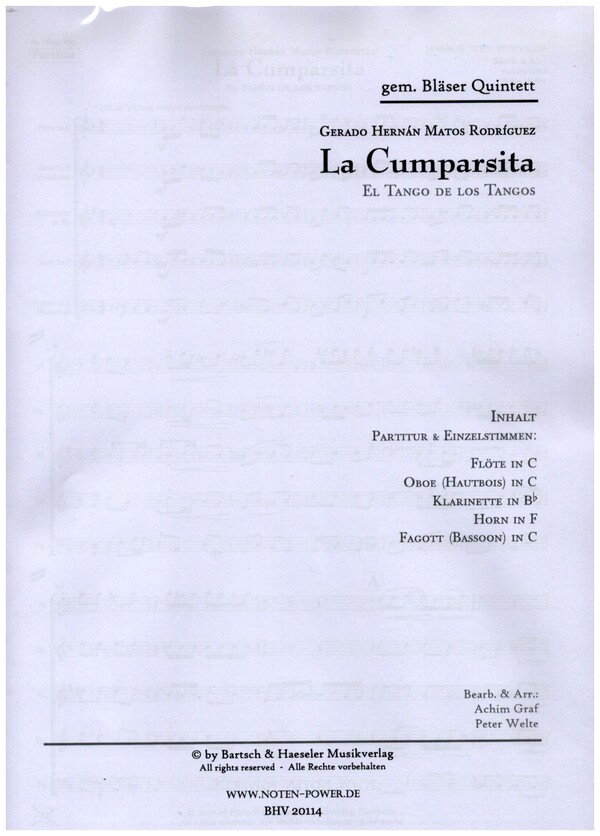 La Cumparsita