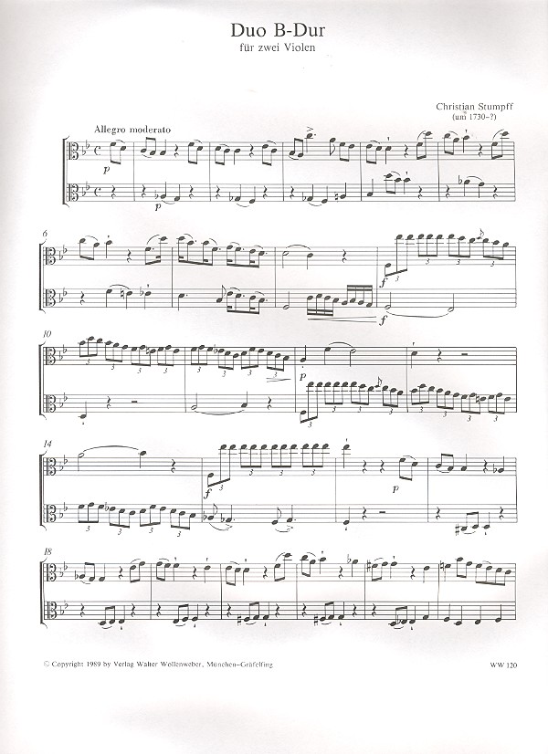 Duett B-Dur op.15