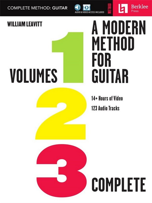 A Modern Method for Guitar - Complete Method vol.1-3 (+Online Audio)