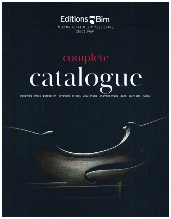 Katalog Editions Bim 2020