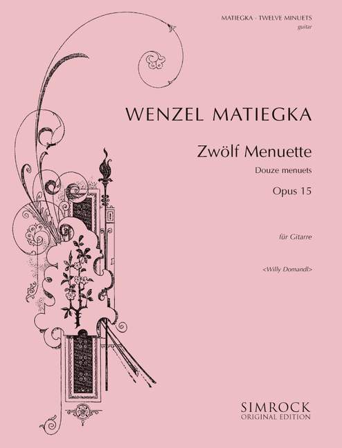 12 Menuette op.15
