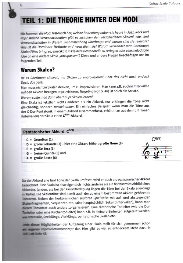Guitar Scale Colours (+CD)