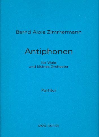 Antiphonen für Viola solo,