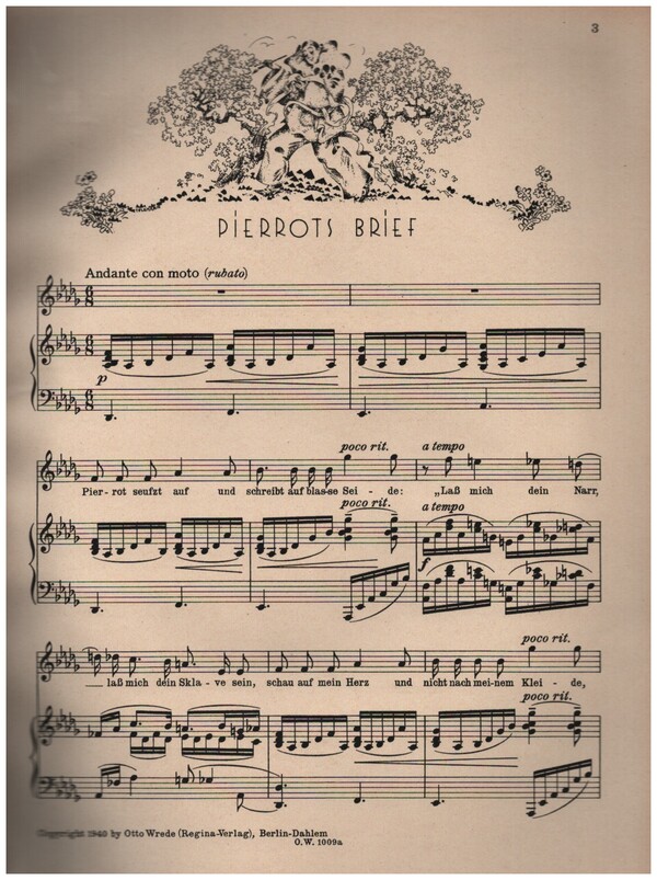Pierrot-Lieder op.48