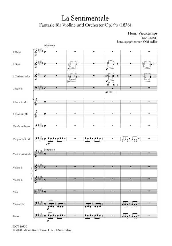 La Sentimentale - Fantasie op.9b