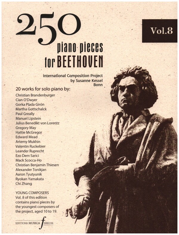 250 Piano Pieces for Beethoven vol.8