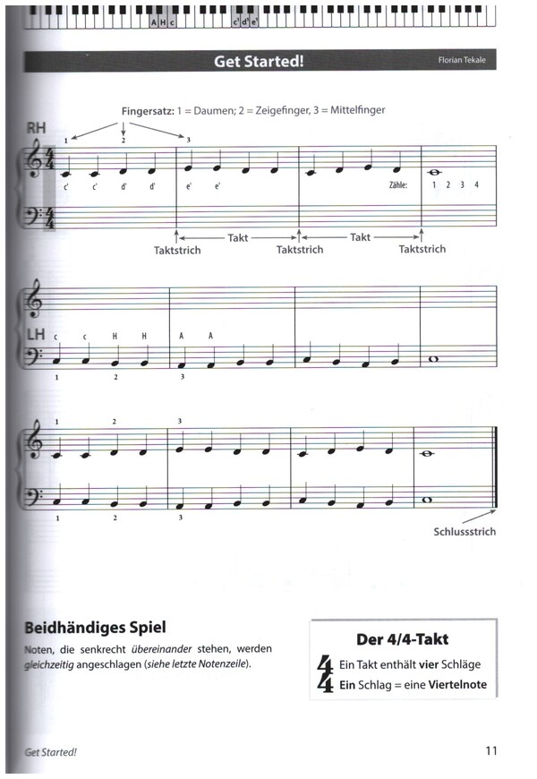 Pop Piano School - Für Einsteiger (+CD)