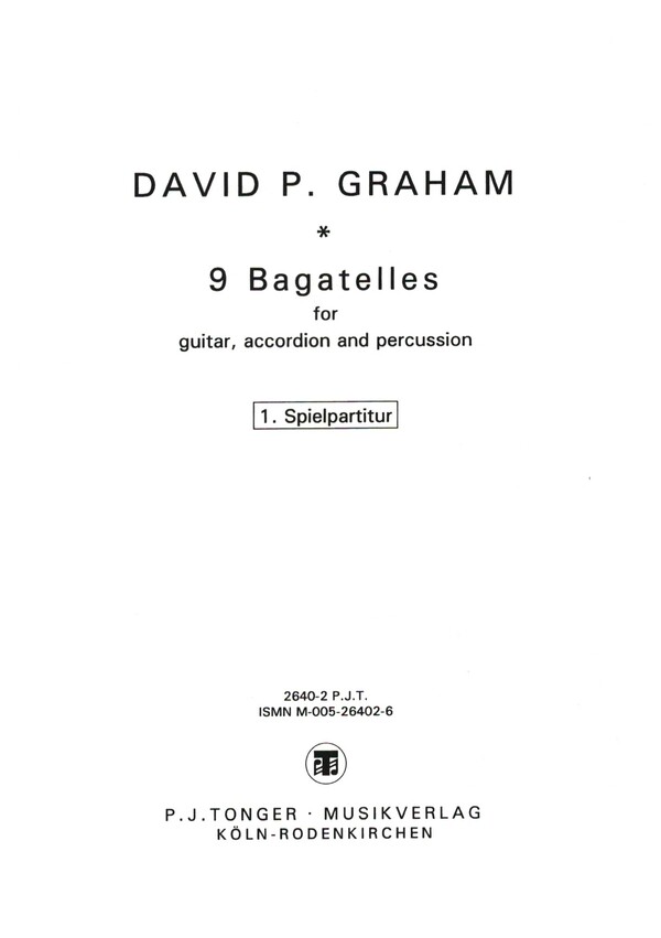 9 Bagatelles