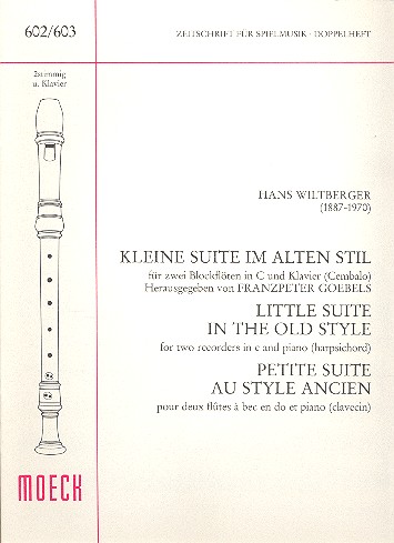 Kleine Suite im alten Stil für