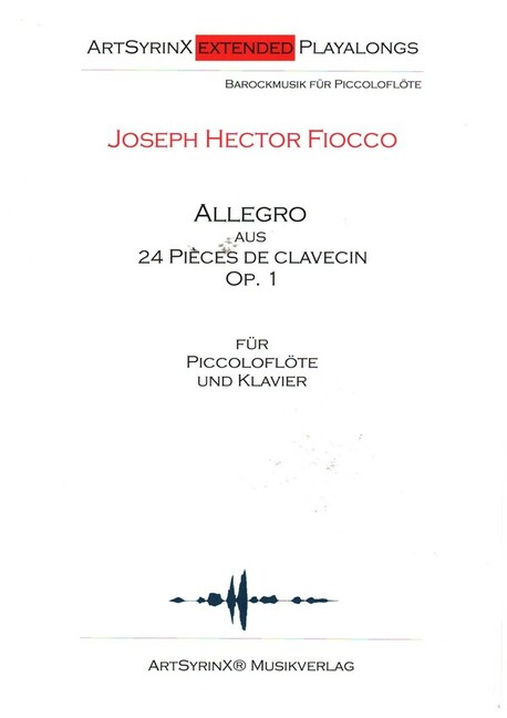 Allegro aus 24 Pièces de Clavecin op.1 (+CD)