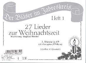 27 Lieder zur Weihnachtszeit Band 1