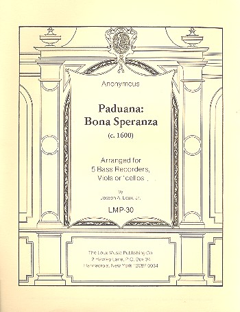 Paduana Bona Speranza (1600)
