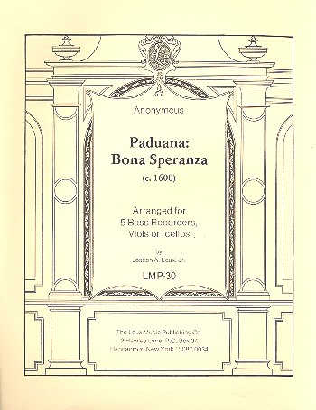 Paduana Bona Speranza (1600)