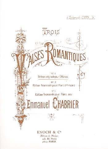 3 Valses Romantiques