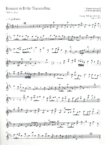 Konzert D-Dur TWV51:D4