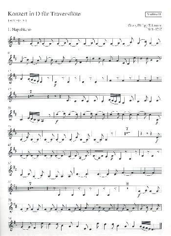 Konzert D-Dur TWV51:D4