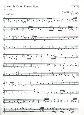 Konzert D-Dur TWV51:D4