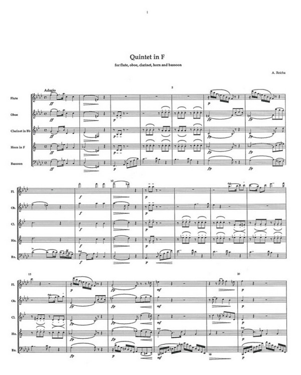 Quintett F major