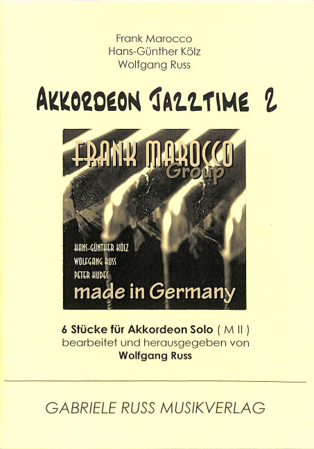 Akkordeon Jazztime Band 2 - 6 Stücke