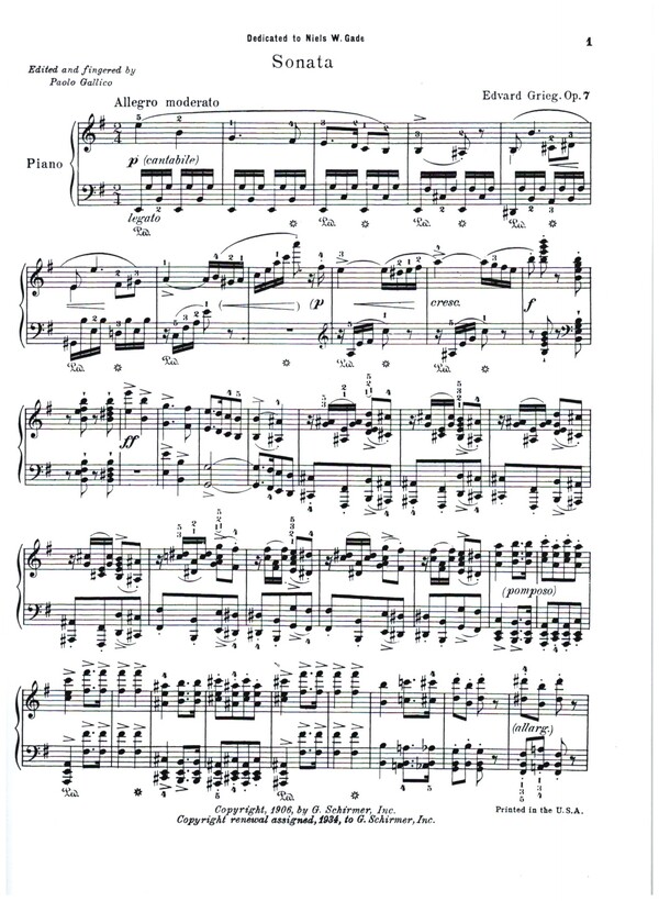 Sonata in E Minor op.7