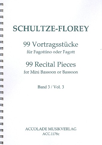 99 Vortragsstücke Band 3 (Nr.67-99)