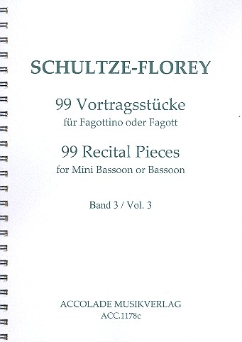 99 Vortragsstücke Band 3 (Nr.67-99)